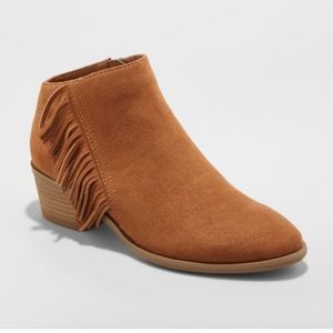 Sonia Fringed Bootie